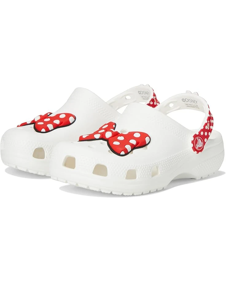 Crocs Kids Disney Minnie Mouse™ Classic Clog (Little Kid/Big Kid) | Clogs 1 Crocs Kids Disney Minnie Mouse™ Classic Clog (Little Kid/Big Kid) | Clogs