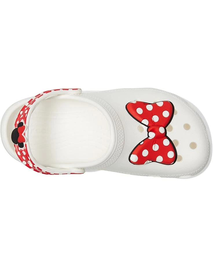 Crocs Kids Disney Minnie Mouse™ Classic Clog (Little Kid/Big Kid) | Clogs 2 Crocs Kids Disney Minnie Mouse™ Classic Clog (Little Kid/Big Kid) | Clogs - Image 2
