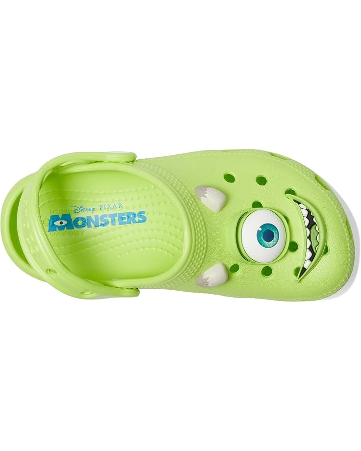 Crocs Kids Disney Monsters Mike Wazowski Clogs (Little Kid/Big Kid) 2 Crocs Kids Disney Monsters Mike Wazowski Clogs (Little Kid/Big Kid) - Image 2