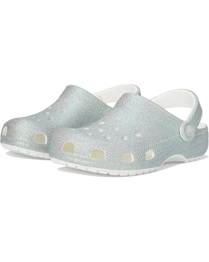 Crocs Kids Classic Glitter Clogs (Little Kid/Big Kid) 11 Crocs Kids Classic Glitter Clogs (Little Kid/Big Kid) - Image 11