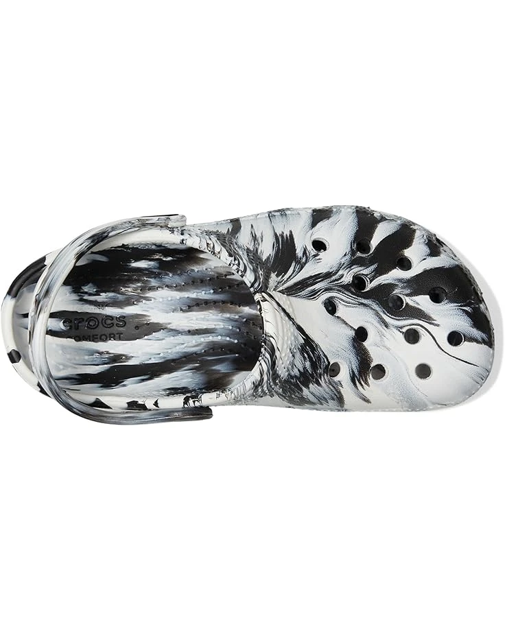 Crocs Kids Classic Marbled Tie-Dye Clog (Little Kid/Big Kid) | Clogs 2 Crocs Kids Classic Marbled Tie-Dye Clog (Little Kid/Big Kid) | Clogs - Image 2