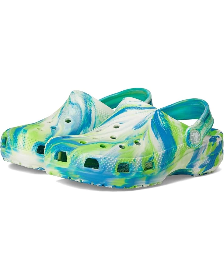 Crocs Kids Classic Marbled Tie-Dye Clog (Little Kid/Big Kid) | Clogs 12 Crocs Kids Classic Marbled Tie-Dye Clog (Little Kid/Big Kid) | Clogs - Image 12