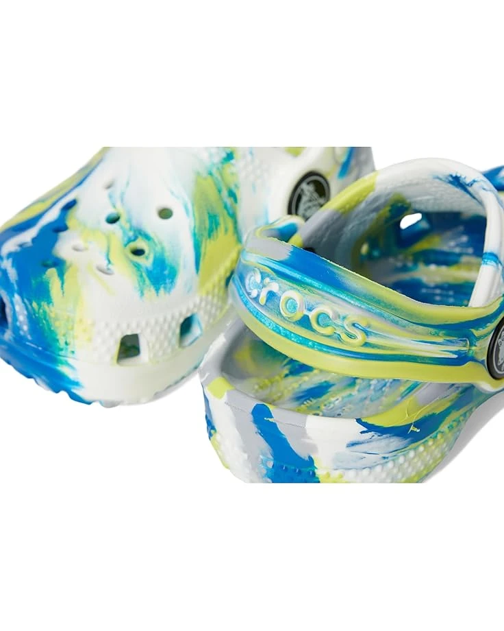 Crocs Kids Classic Marbled Tie-Dye Clog (Toddler) | Clogs 6 Crocs Kids Classic Marbled Tie-Dye Clog (Toddler) | Clogs - Image 6