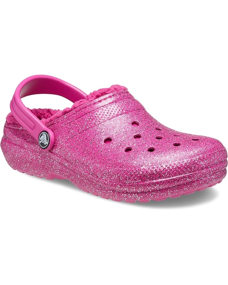 Crocs Kids Classic Lined Glitter Clog (Little Kid/Big Kid) | Clogs 1 Crocs Kids Classic Lined Glitter Clog (Little Kid/Big Kid) | Clogs