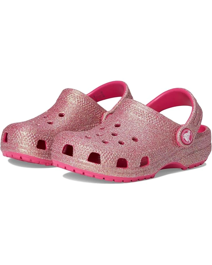 Crocs Kids Classic Glitter Clogs (Toddler) 6 Crocs Kids Classic Glitter Clogs (Toddler) - Image 6