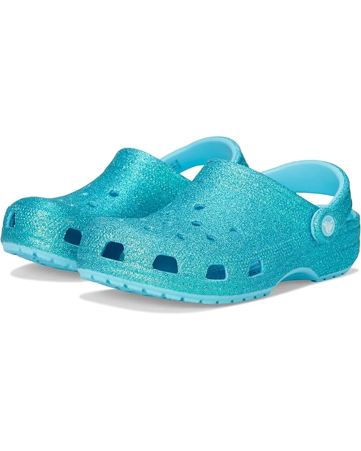 Crocs Kids Classic Glitter Clogs (Little Kid/Big Kid) 10 Crocs Kids Classic Glitter Clogs (Little Kid/Big Kid) - Image 10