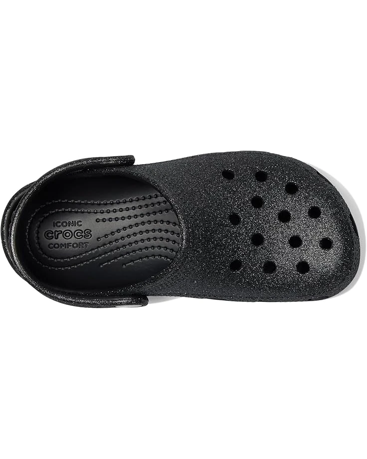 Crocs Kids Classic Glitter Clogs (Little Kid/Big Kid) 2 Crocs Kids Classic Glitter Clogs (Little Kid/Big Kid) - Image 2