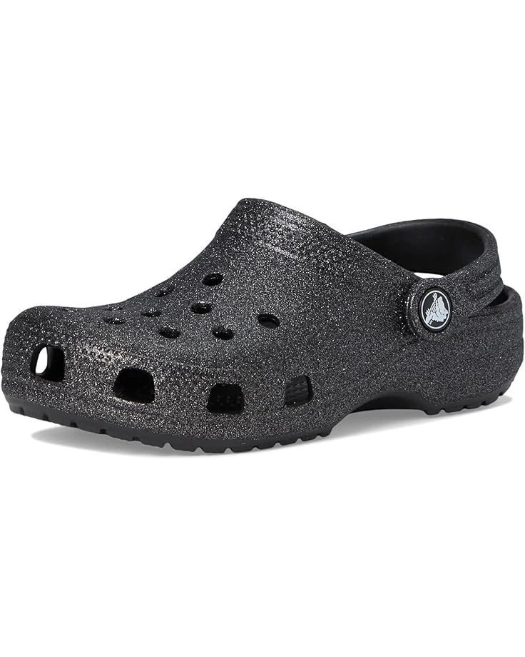 Crocs Kids Classic Glitter Clogs (Little Kid/Big Kid) 7 Crocs Kids Classic Glitter Clogs (Little Kid/Big Kid) - Image 7